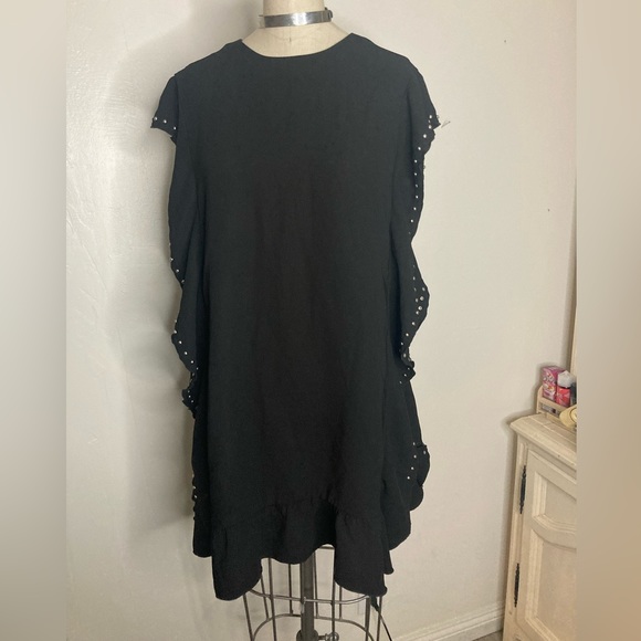 Like new mango round studs flutter minidress - Picture 8 of 10